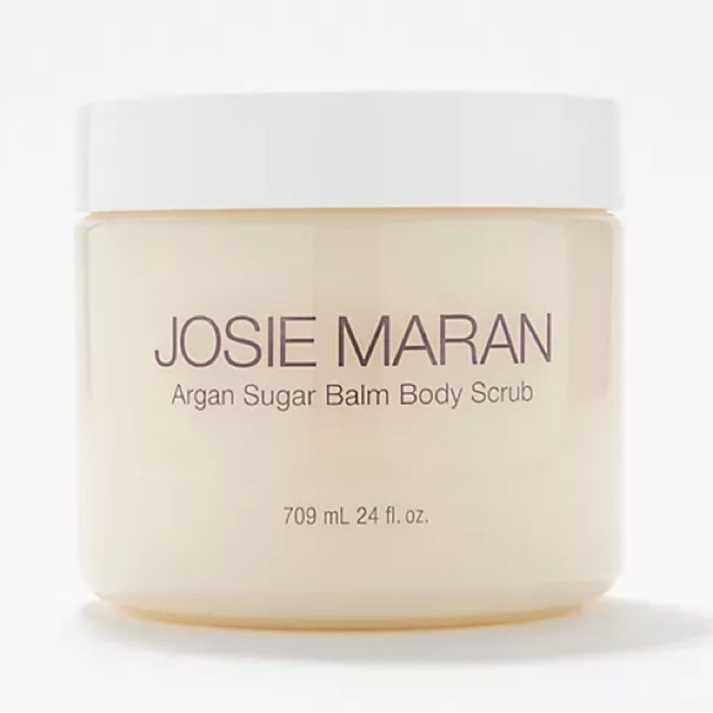 Argan sugar balm body scrub tropical mango 24 fl. oz.